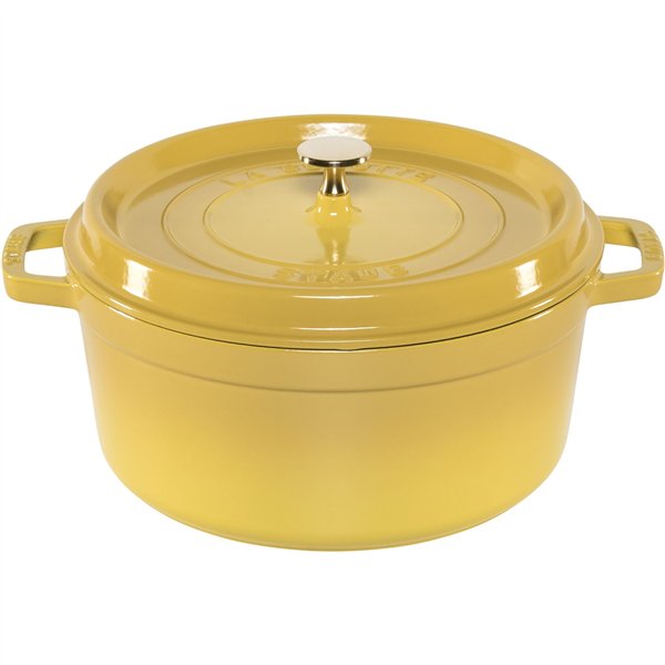 Staub La Cocotte 26cm rund, Citron, Gusseisen