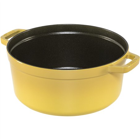 Staub La Cocotte 26cm rund, Citron, Gusseisen