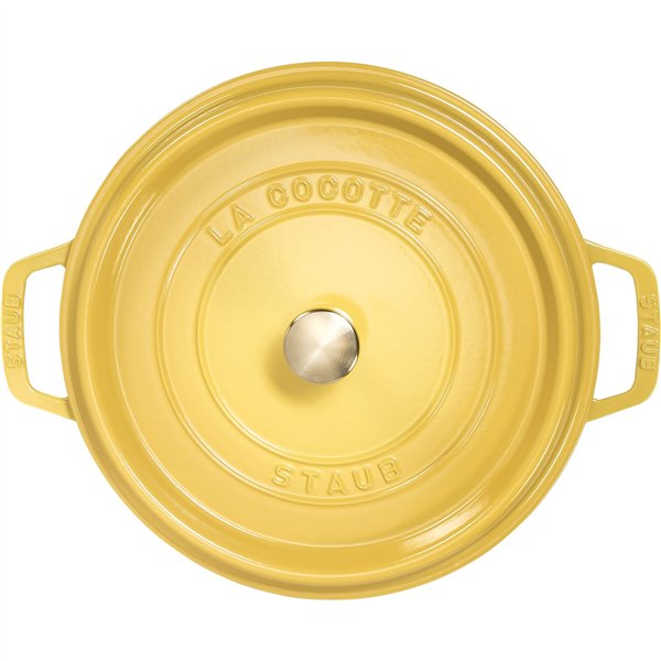 Staub La Cocotte 26cm rund, Citron, Gusseisen