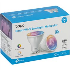 Tapo L630 GU10 (2 pezzi) lampada intelligente LED, RGB