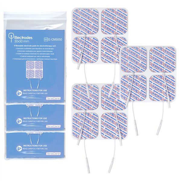 TensCare Carborn Mesh set 4pz elettrodi 50X50 mm