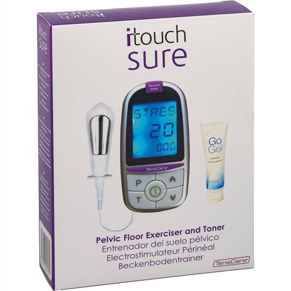 TensCare itouch Sure + Gel appar. per esercit. pavim. pelv.