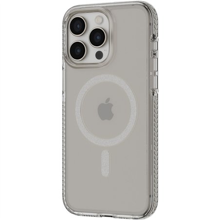 Tech21 EvoCrystal Case MagSafe iP 15 Pro Max Natural Titanium