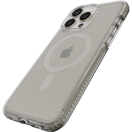 Tech21 EvoCrystal Case MagSafe iP 15 Pro Max Natural Titanium