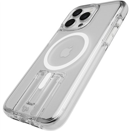 Tech21 EvoCrystal Kick custodia MagSafe per iP 15 Pro Max bianco