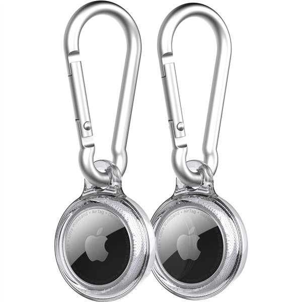 Tech21 EvoClear Case for AirTag 2er pack