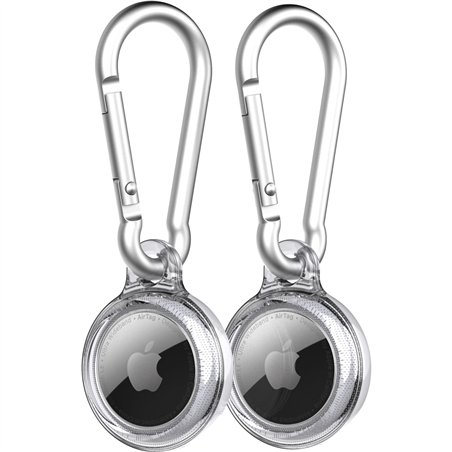 Tech21 EvoClear Case for AirTag 2er pack
