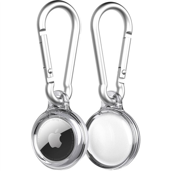 Tech21 EvoClear Case for AirTag 2er pack