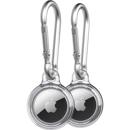 Tech21 EvoClear Case for AirTag 2er pack