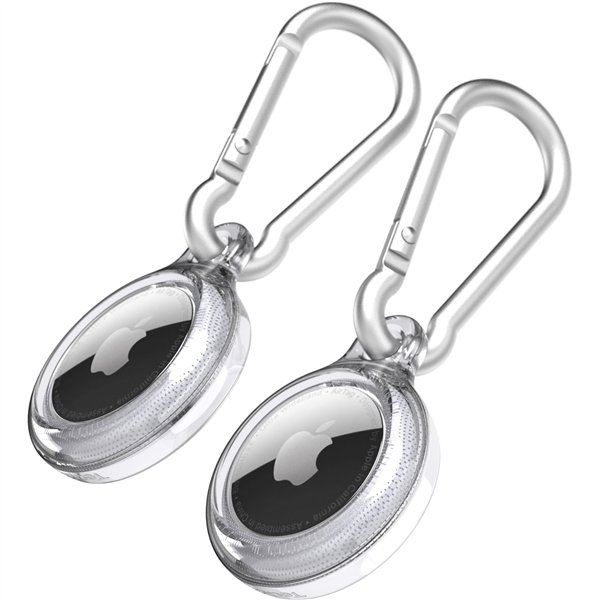 Tech21 EvoClear Case for AirTag 2er pack