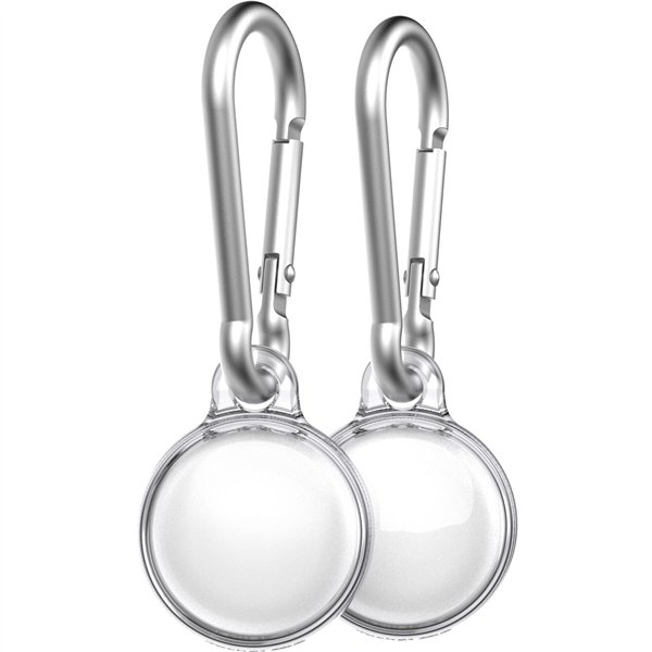 Tech21 EvoClear Case for AirTag 2er pack