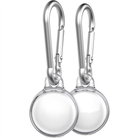 Tech21 EvoClear Case for AirTag 2er pack