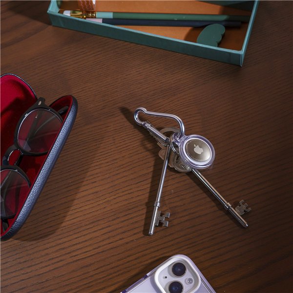 Tech21 EvoClear Case for AirTag 2er pack