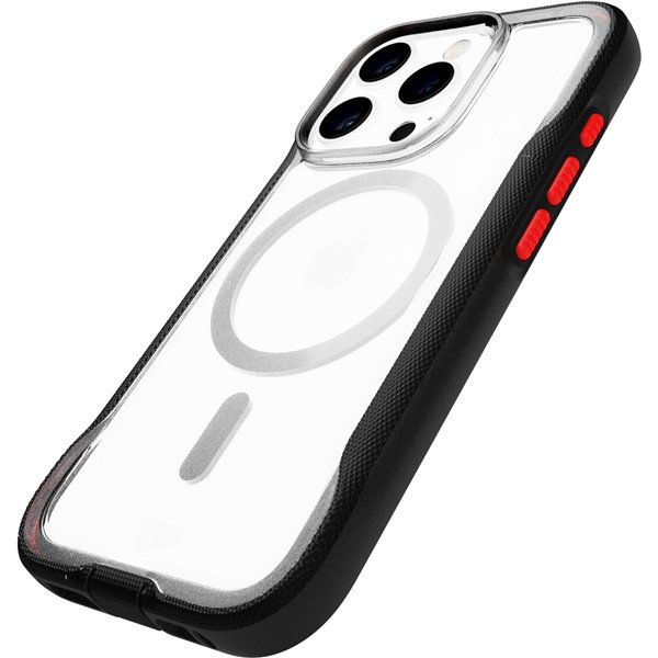 Tech21 EvoPro MagSafe iPhone 16 Pro trasparente nero