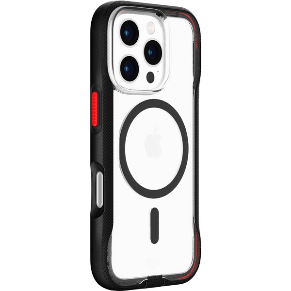 Tech21 EvoPro MagSafe iPhone 16 Pro trasparente nero