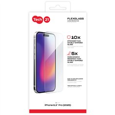 Tech21 FlexGlass Ultra Clear per iPhone 17 Pro trasparente