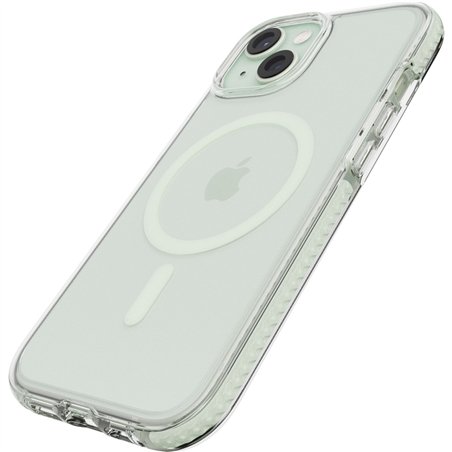 Tech21 EvoCrystal Case MagSafe for iPhone 15 Green
