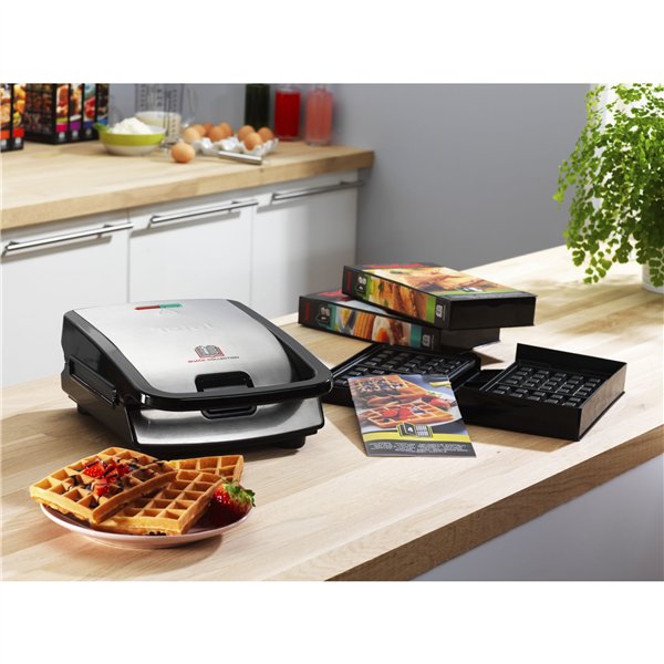 Tefal SW 854 D Snack Collection Tostapane per Waffle e sandwich