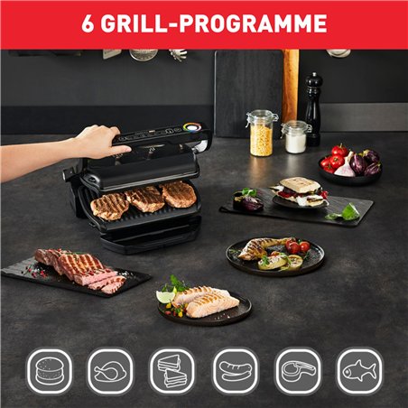 Tefal GC 7058 Optigrill nero