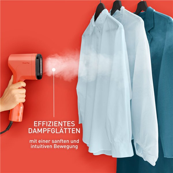 Tefal DT 2022 Pure Pop Garment Steamer coral