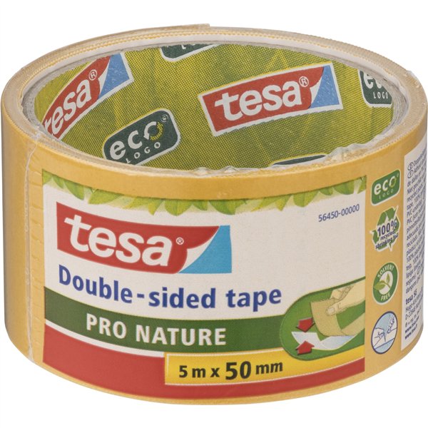 Tesa nastro biadesivo 5m x 50mm eco 56450
