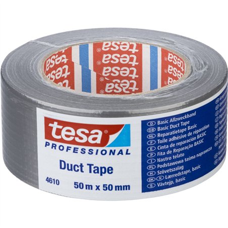 Tesa nastro tess. 50m x 50mm argento 04610