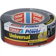 Tesa nastro tess. 50m x 50mm extra Power nero 56389