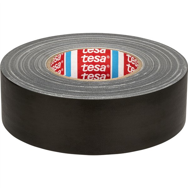 Tesa Duct Tape 50m x 50mm Gaffer tape black 53949