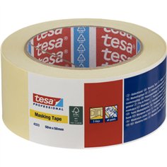 Tesa nastro crespato 50m x 50mm Standard beige 04323