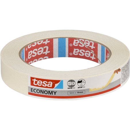 Tesa nastro crespato 50m x 19mm universal beige 05286