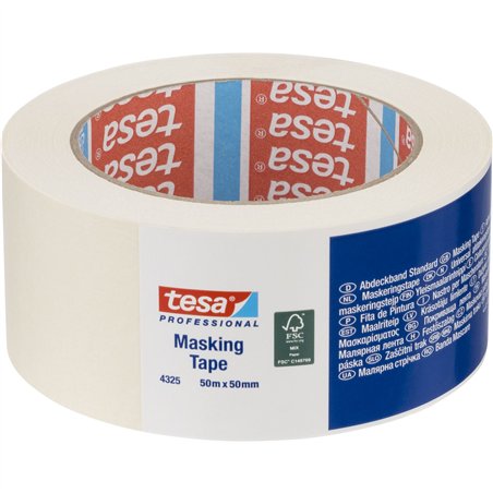 Tesa nastro crespato 50m x 50mm Stand.Prof. bian. 04325