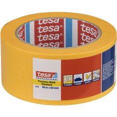 Tesa nastro crespato 50m x 50mm Stand.Prec.giallo 04344