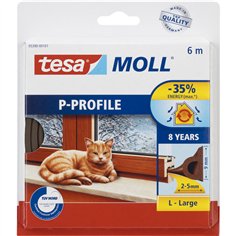 Tesa nastro per guarn.,6m x 9mm P-Prof. marrone 05390