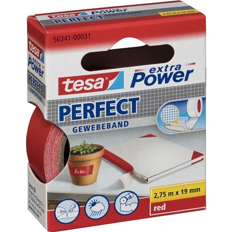 Tesa nas. ades. tel.2,75m x 19mm extra Power blu perfect 56341