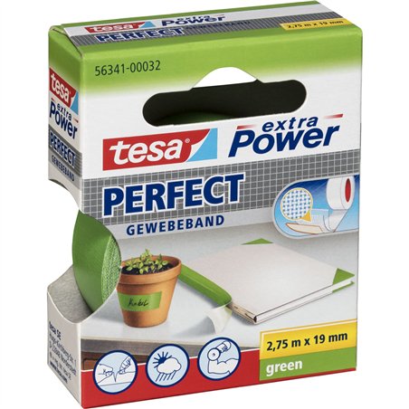 Tesa nastro ad. tel.2,75m x 19mm extra Power verde perfect 56341
