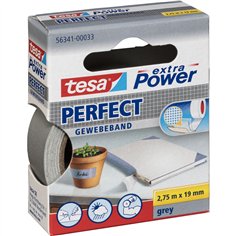 Tesa nastro ad. tel.2,75m x 19mm extra Power grigio perfect 56341