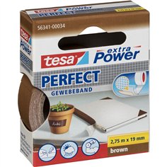 Tesa nastro ad. tel.2,75m x 19mm extra Power marr. perfect 56341