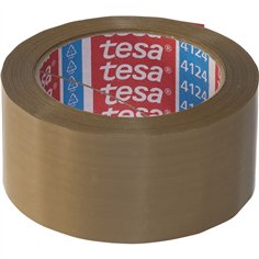 Tesa nastro imball. 66m x 50mm PVC marrone 04124