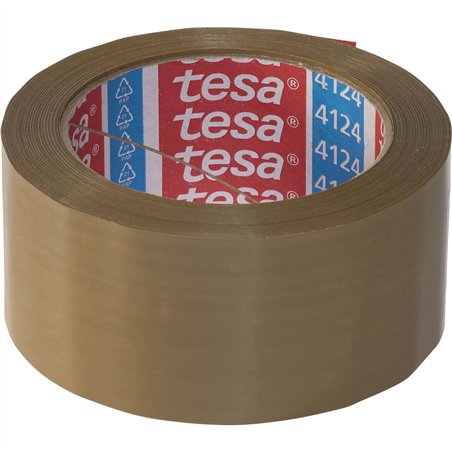 Tesa nastro imball. 66m x 50mm PVC marrone 04124