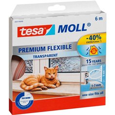 Tesa Moll Premium flexible 6m trasparente 05417