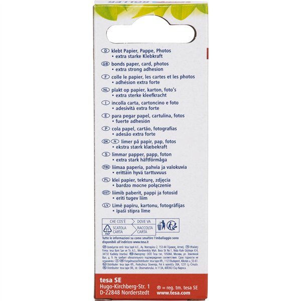 Tesa adhesive roller ecoLogo permanent