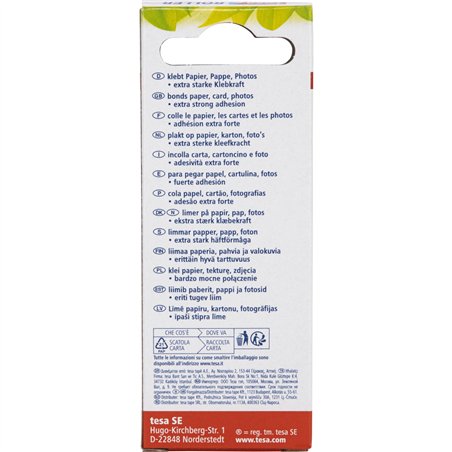 Tesa adhesive roller ecoLogo permanent