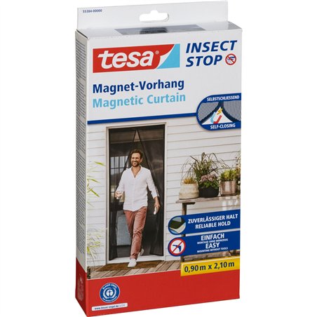 Tesa tenda magnetica 2,1m x 0,9m chiusura automatica 55384