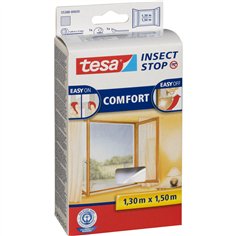 Tesa zanzariera finestra 1,3x1,5m bianco 55388