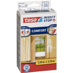 Tesa zanzariera per porte 2 pezzi 0,65x2,20m bianco 55389