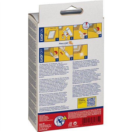 Tesa zanzariera finestra p.tetto 1,2 X 1,4m bianco 55881