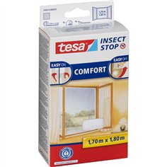 Tesa zanzariera finestra strappo 1,7X1,8m bianco 55914