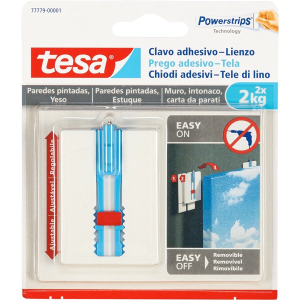 Tesa Klebenagel 2kg 77779 Leinwand für Tapete & Putz