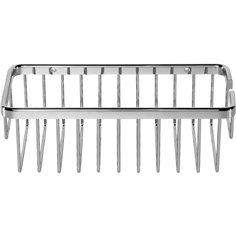 Tesa Aluxx Shower Caddy 40201 chrome incl. adhesive mounting