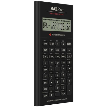Texas Instruments BA II Plus Professional IIBAPRO/FC/3E12/A